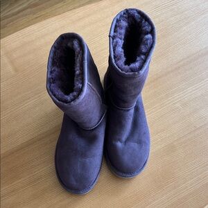 Pink/Purple UGG Suede Boots